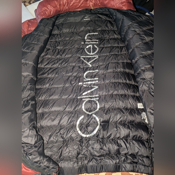 Calvin Klein packable premium down 7° warm factor jacket size large - Picture 5 of 6